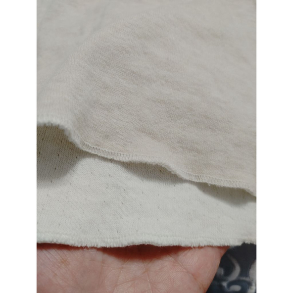 Men's Vintage 80s-90s L.L.Bean Long Sleeve Base layer Wool Tee XXL Beige - Picture 7 of 8